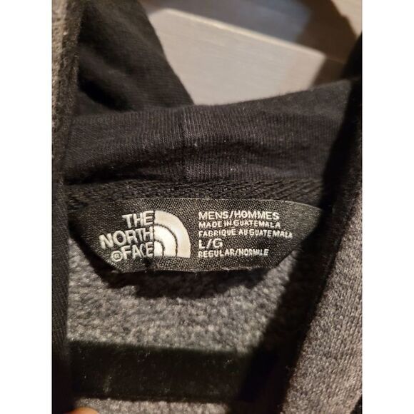 The North Face Men's Dark Grey Trivert Pullover Hoodie- Size L - Picture 5 of 5